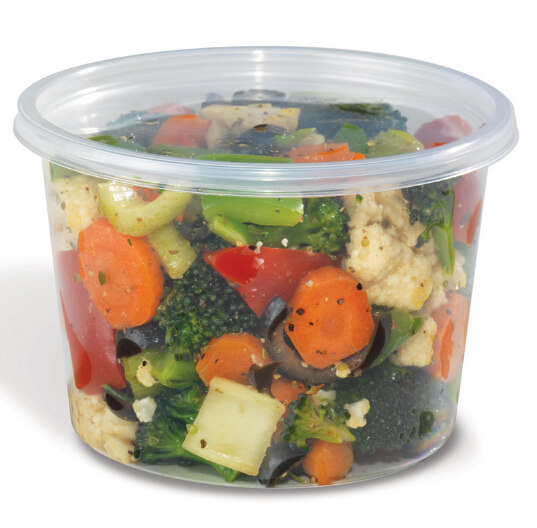 Deli Food Storage Containers with Lids 16 Ounce 50 Count made by DCS Deals 