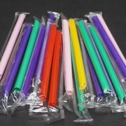 free-shipping-100pcs-7-5-individually-wrapped-bubble-boba-tea-fat-straws-smoothies-jumbo-thick-party